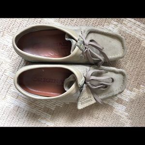 Clark’s Wallabees.